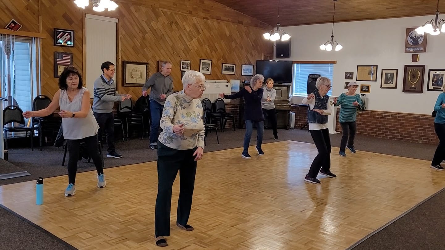 Moving to the Music exercise class